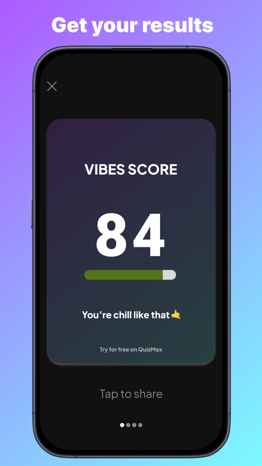 #3. QuizMax - Learn about yourself (iOS) Podle: Improvement Tech