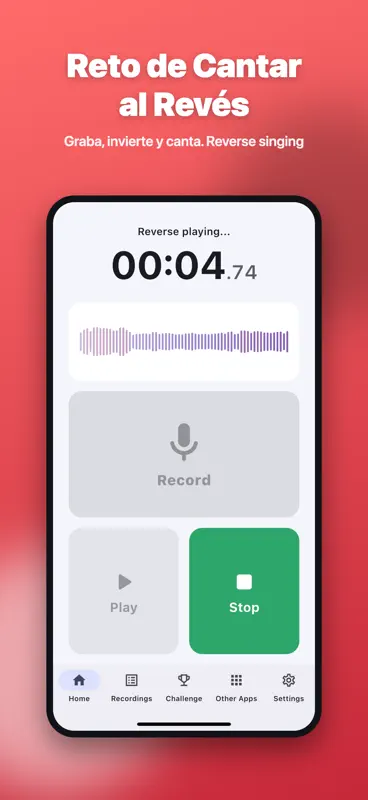 Audio al Revés: Reverse Audio screenshot 1 of 6