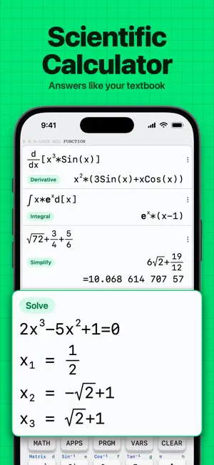 Graphing Calculator 84: Calc84 screenshot 2