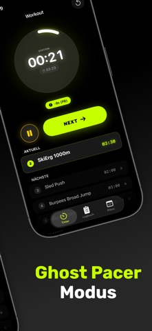 Overpace - Workout Timer screenshot