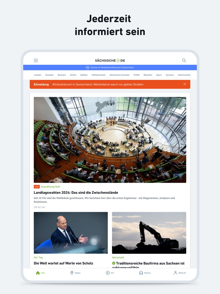 SZ - Nachrichten und Podcast