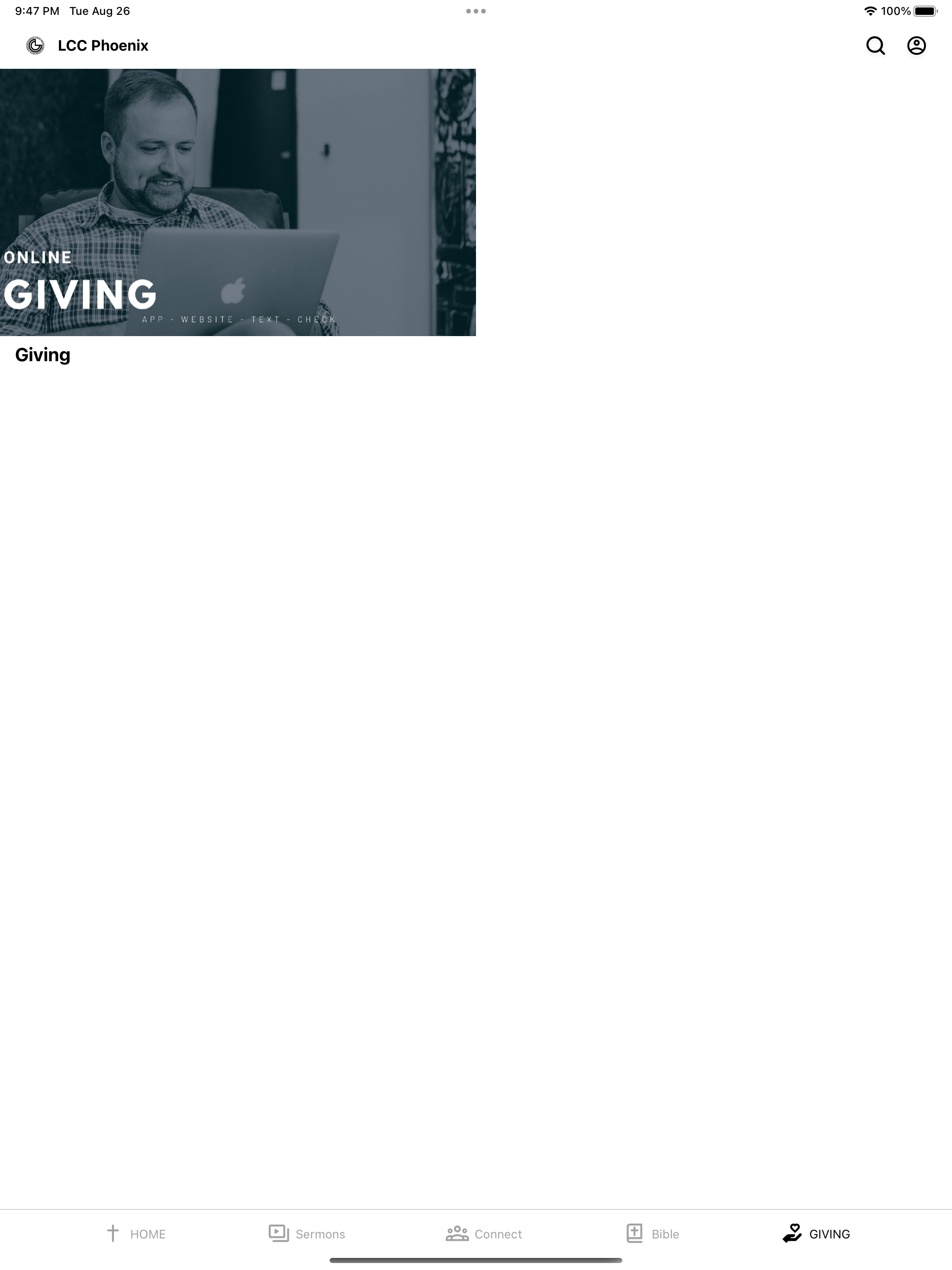 Lynnhaven Community Church screenshot 8