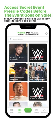 Private Tabs iPhone screenshot
