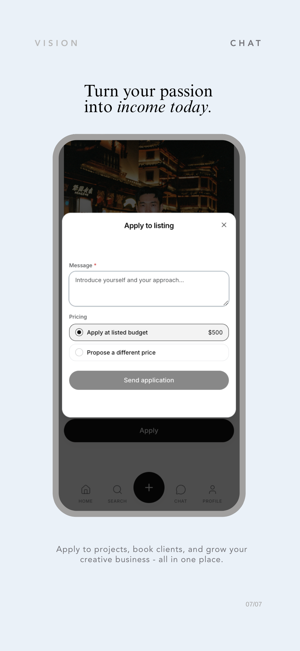 Vision: Creator Marketplace screenshot 7