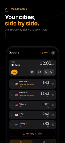 Zonex Time & Currency Screenshot 1 of 6