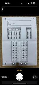 ExamScan: Answer Sheet Grader screenshot