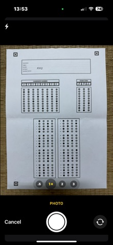 ExamScan: Answer Sheet Grader Screenshot 2 of 7