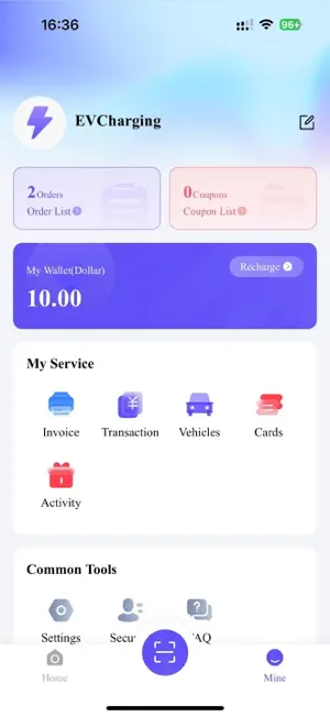 EVSE Hub screenshot 2