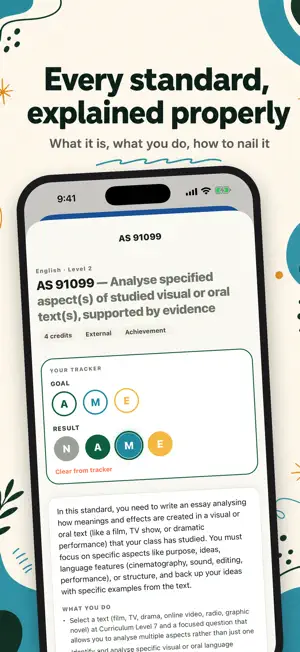 NCEA Coach — Track Credits screenshot 3