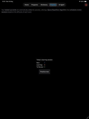 VOA English Learning iPad screenshot