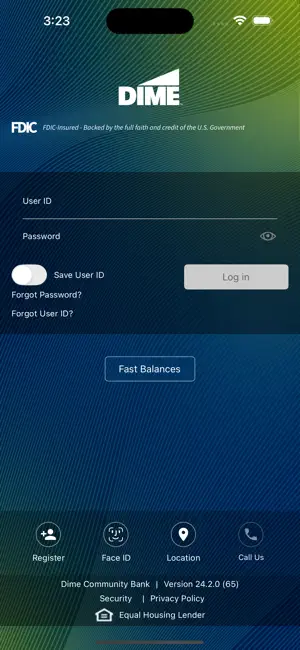 Dime Community Bank Mobile screenshot 1