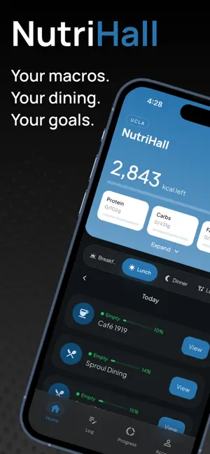 NutriHall screenshot 1