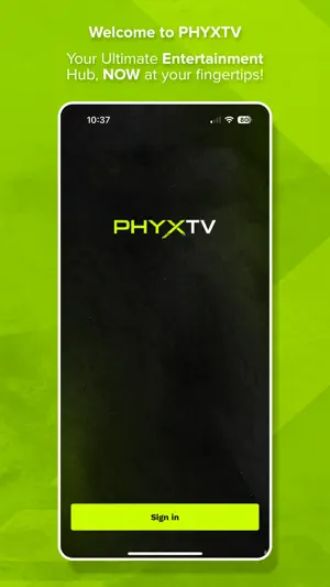 PHYXTV screenshot 1