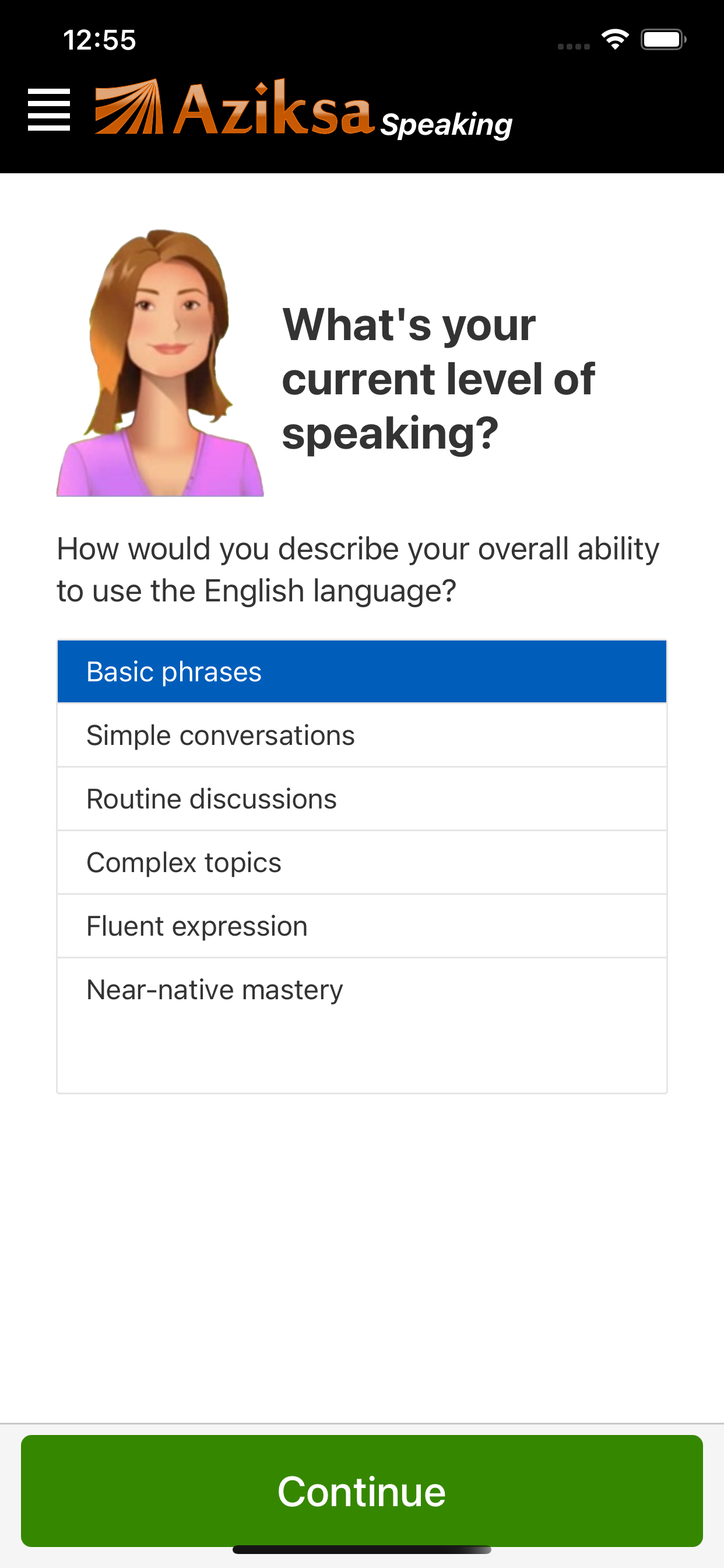 Aziksa Speaking