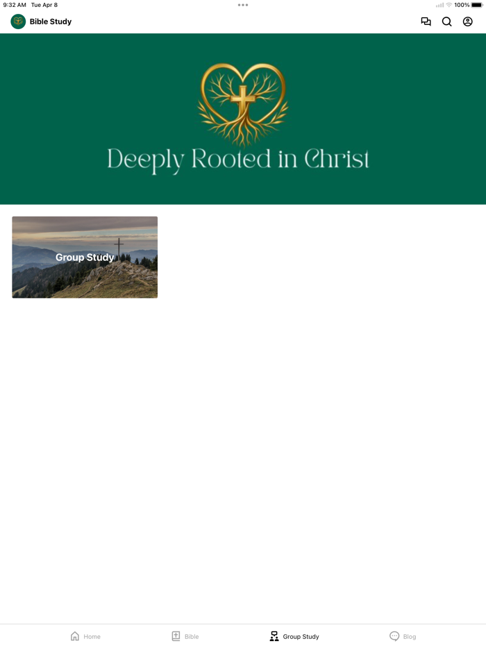 Deeply Rooted in Christ