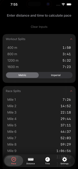 Simple Pace Screenshot 3 of 3