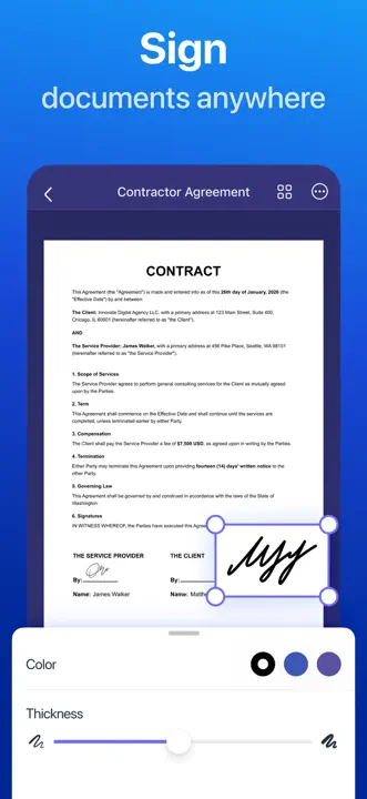 Scanner Pro・Scan PDF Documents: Screenshot 3 von 9