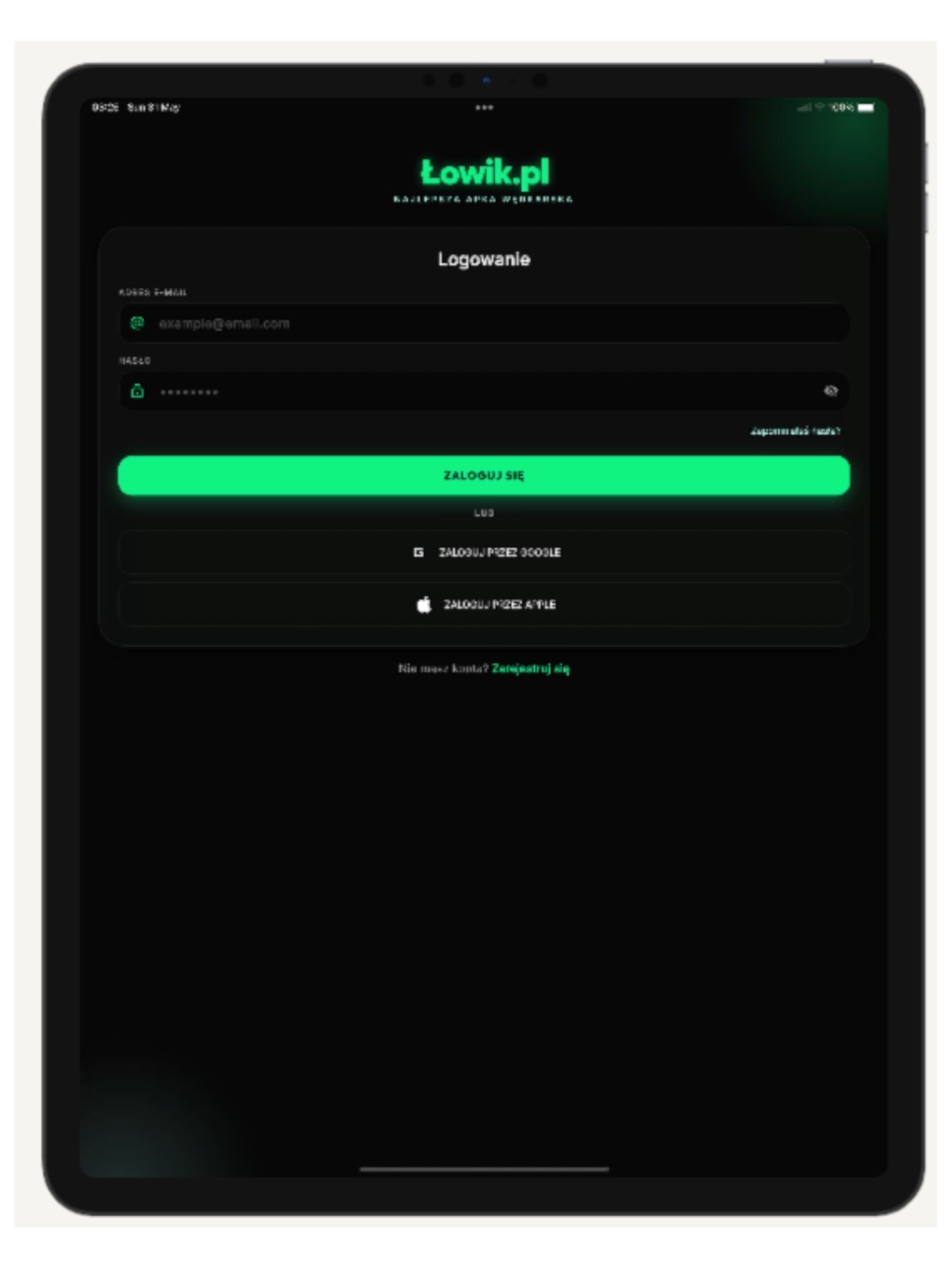 iPad screenshot