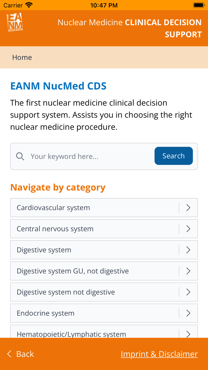 EANM Clinical Decision Support