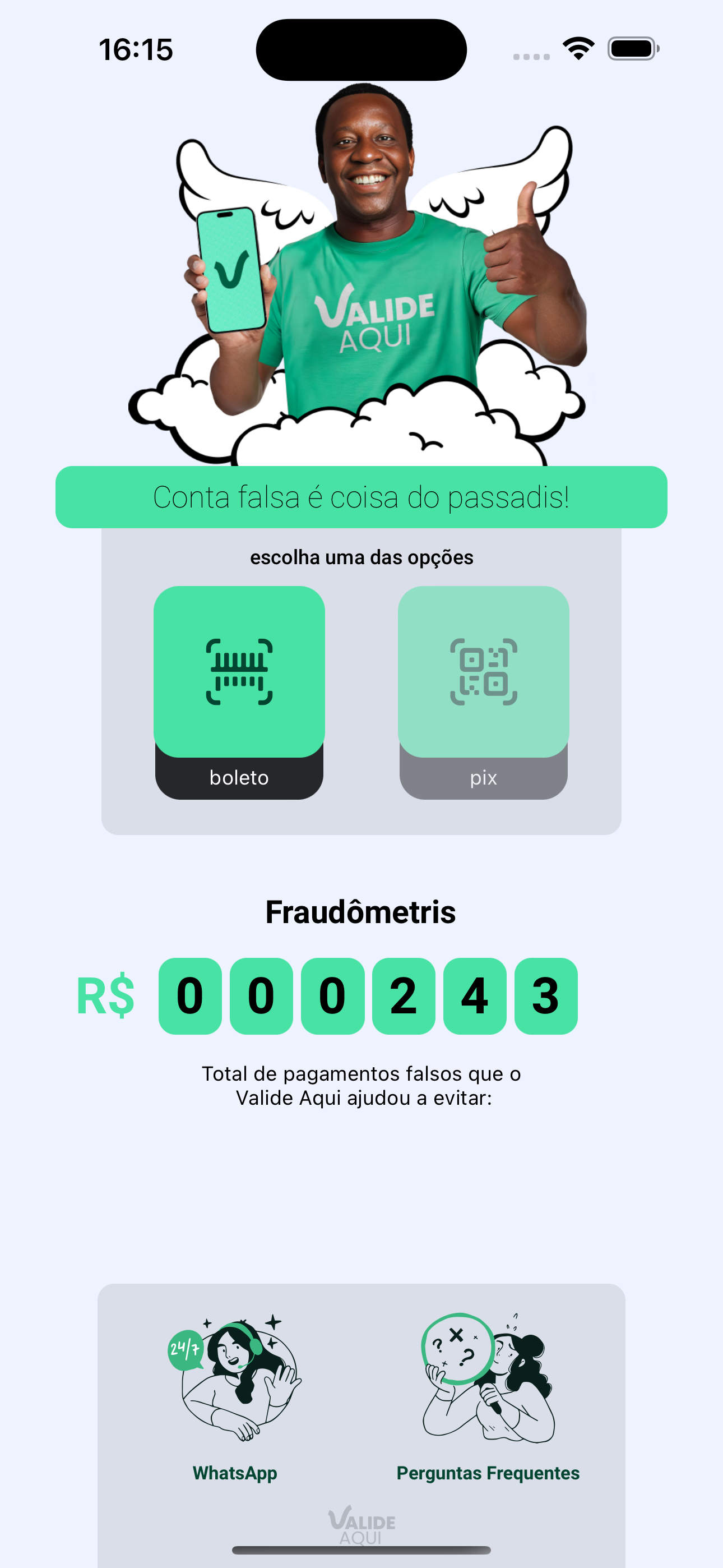 Valide Aqui
