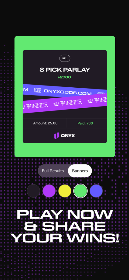 Onyx - Sports Picks App Store screenshot 9