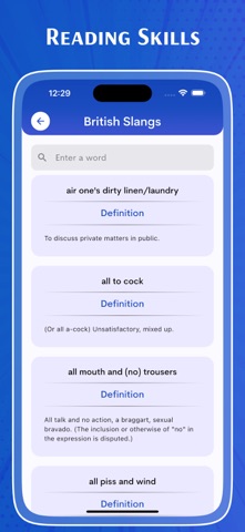 English Dictionary - Advanced iPhone screenshot