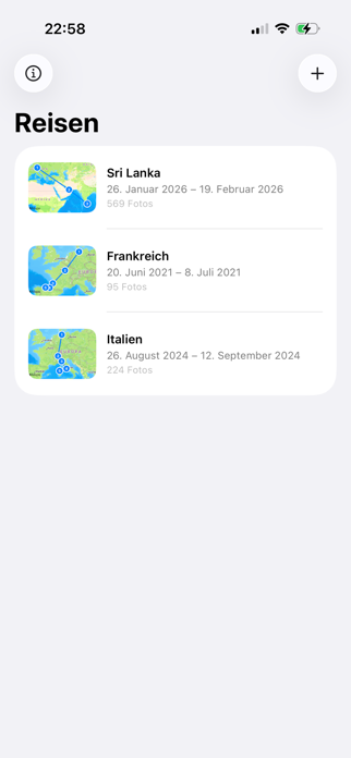 Tiny Travel Map Screenshot 1 of 4