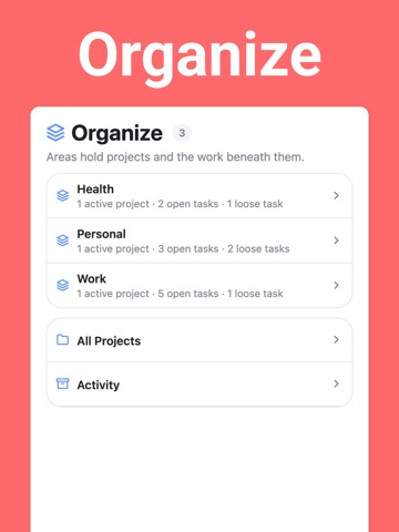 Free to do app iPad screenshot