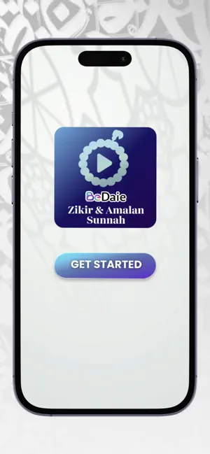 Bedaie: Zikir & Amalan Sunnah screenshot 1