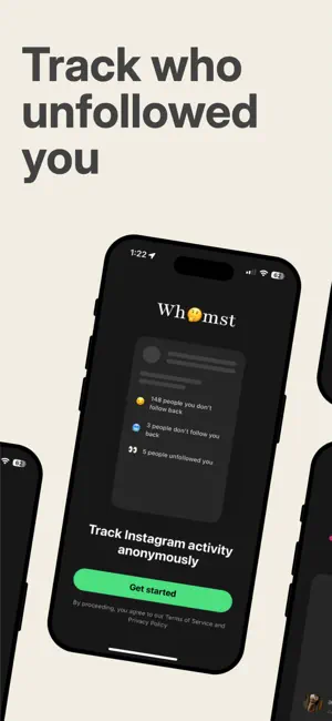 Whomst: Unfollow Tracker screenshot 1