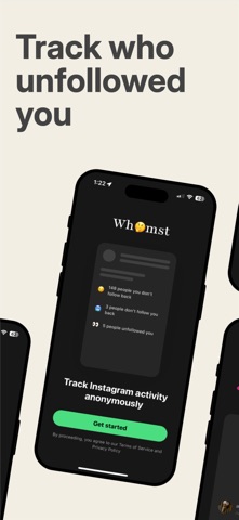 Whomst: Unfollow Tracker Screenshot 1 of 4