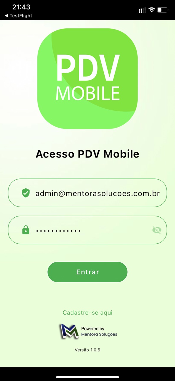 iPhone screenshot