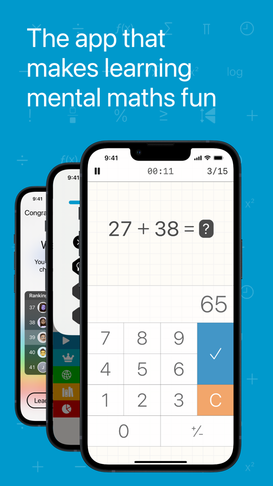 #1. Learn Mental Maths: Mathical (iOS) 由: Jonas Zell