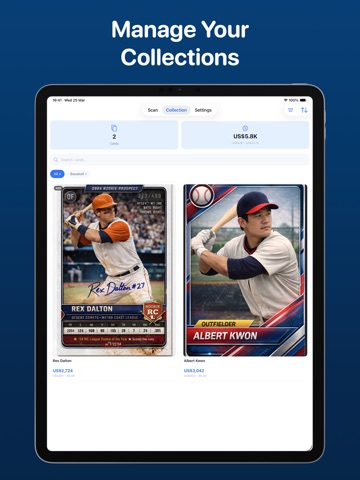 CardHit: Sports Card Scanner iPad screenshot