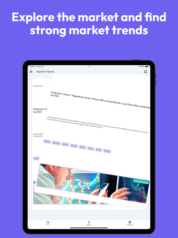 Forex, Crypto, Stock Signals iPad screenshot