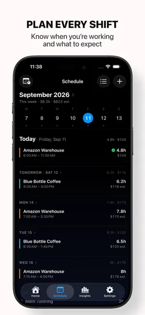 Hours Tracker - Shiftly screenshot 4