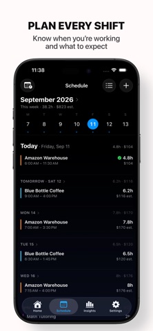 Hours Tracker - Shiftly Screenshot 4 of 8