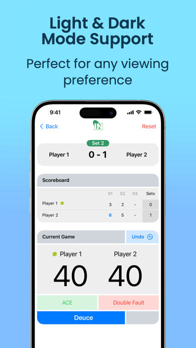 IN: Tennis Score Master Screenshot