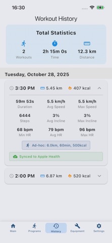 Treadmill Assistant Screenshot 1 of 6