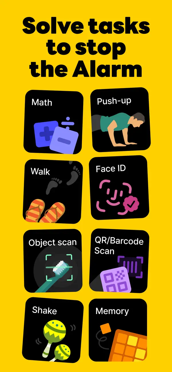 #2. SuperAlarm - Loud Alarm Clock (iOS) Ved: Jiseop Han