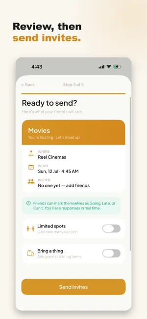 Lets Meet - Plan With Friends screenshot 3