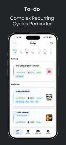 TimeWeave+ Reminders & Tasks Screenshot 1 of 6