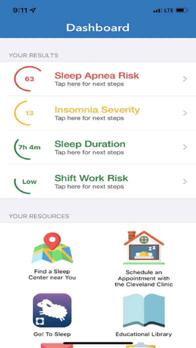 Sleep by Cleveland Clinic 2 Screenshot