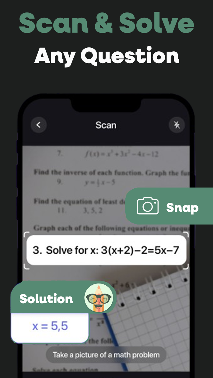 Numio - Math Solver  Scanner
