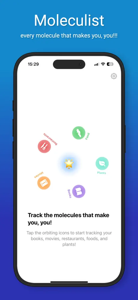 Moleculist 个人生活追踪与整理应用截图