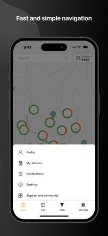 ChargerSystem iPhone screenshot