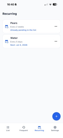 ListaSimple - Shopping list Screenshot 4 of 8