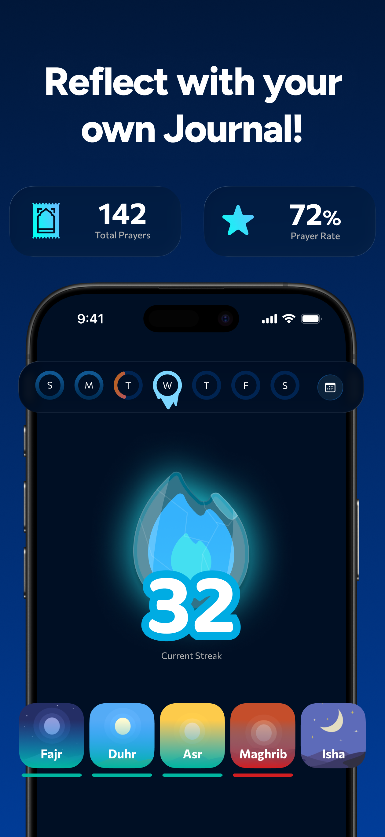 Just Pray: Track Muslim Prayer