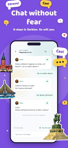 Erla: Learn Serbian with AI Screenshot 5 of 8