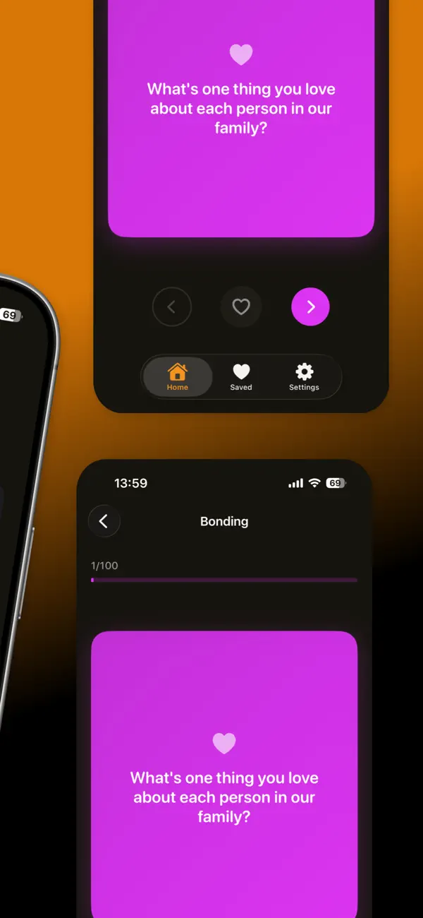 Screenshot #2 pour Amber: Family Talk Cards